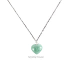 Amazonite Mini Heart Pendant - MystiqHouse