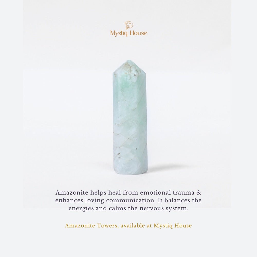 Amazonite Pencil Point / Towers - MystiqHouse