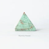 Amazonite Stone Pyramid - MystiqHouse