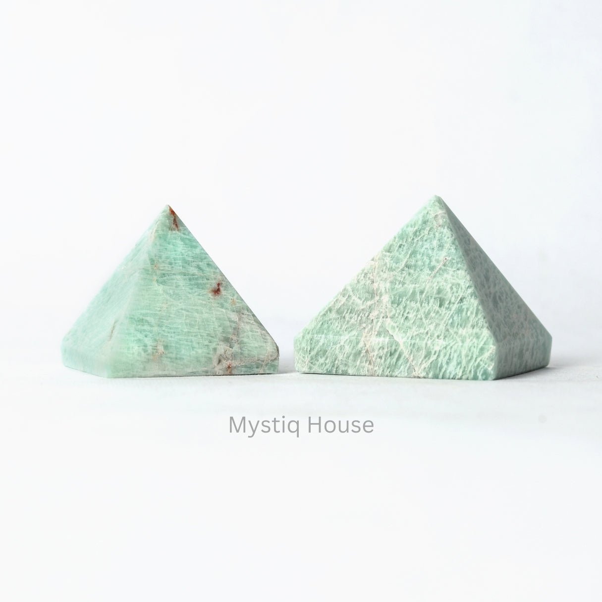 Amazonite Stone Pyramid - MystiqHouse