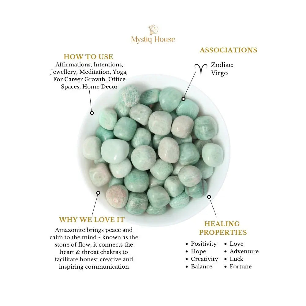 Amazonite Tumble - MystiqHouse