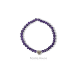 Amethyst 4mm Bracelet - MystiqHouse
