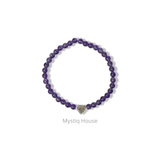 Amethyst 4mm Bracelet - MystiqHouse