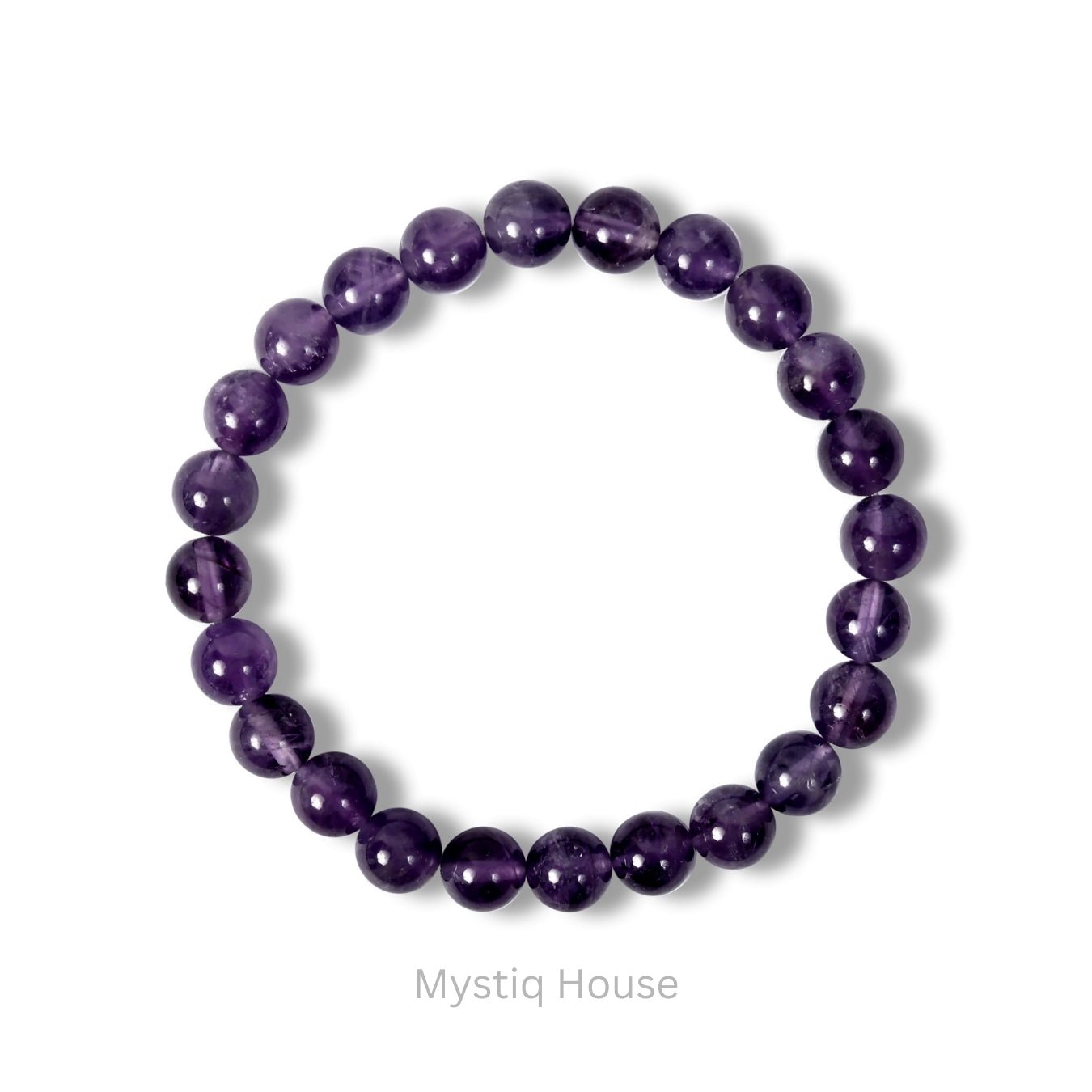 Amethyst 8mm Bracelet - MystiqHouse