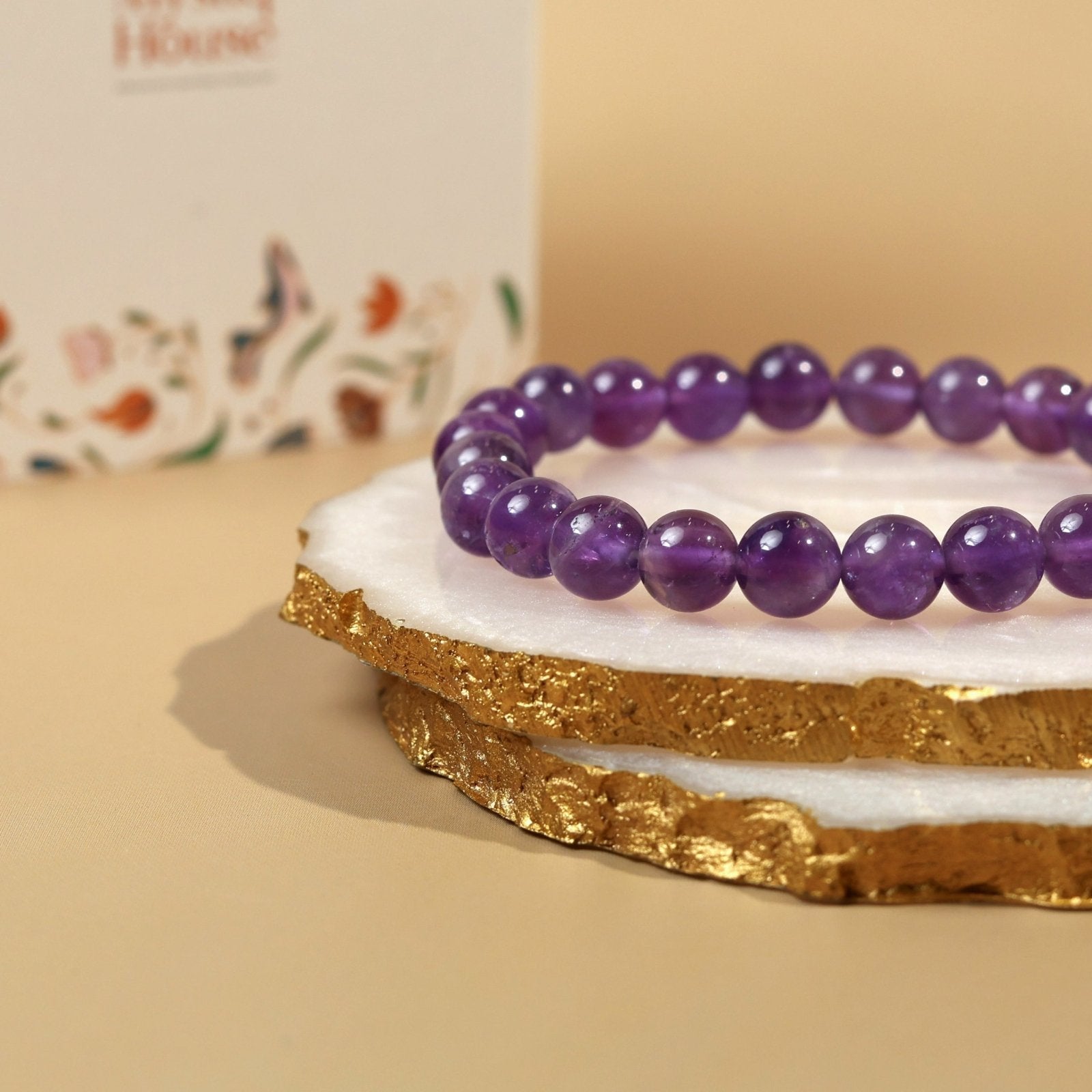Amethyst 8mm Bracelet - MystiqHouse