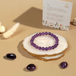 Amethyst 8mm Bracelet - MystiqHouse