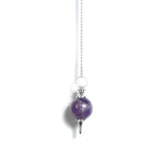 Amethyst Ball Pendulum - Dowser - MystiqHouse