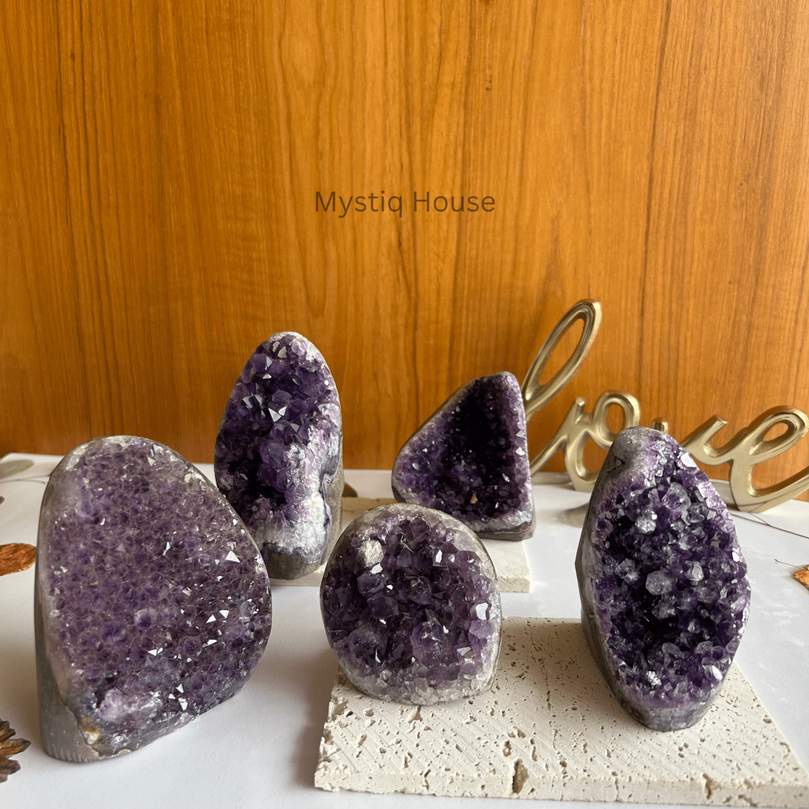 Amethyst Brazilian Cluster 514 Gms - MystiqHouse