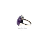 Amethyst Drop Ring - MystiqHouse