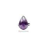 Amethyst Drop Ring - MystiqHouse