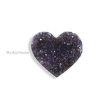Amethyst Heart Cluster With Stand - MystiqHouse