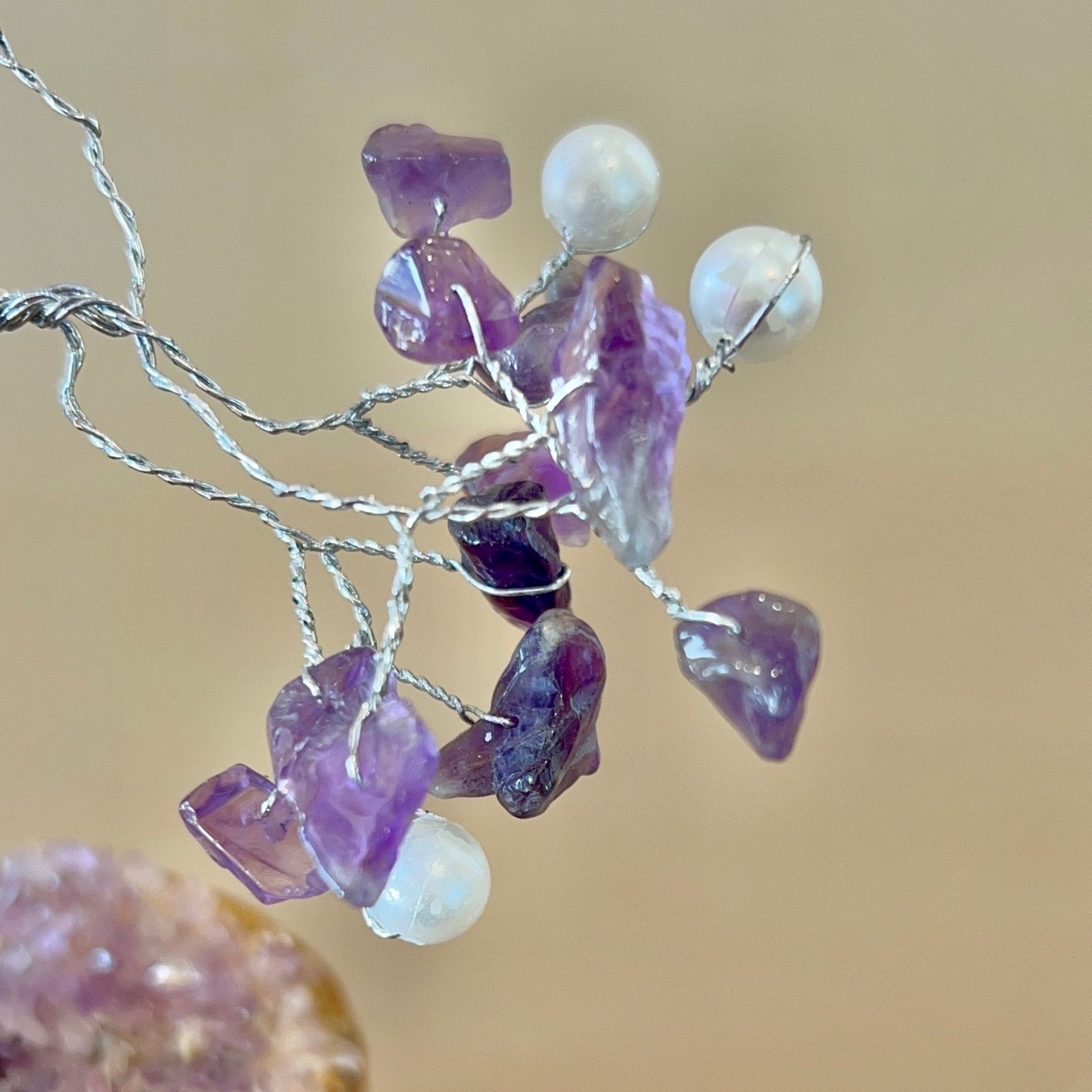 Amethyst Pearl Mesal Tree - MystiqHouse