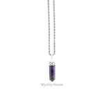 Amethyst Pencil Pendant - MystiqHouse