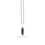 Amethyst Pencil Pendant - MystiqHouse
