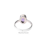 Amethyst Pure Silver Ring - MystiqHouse
