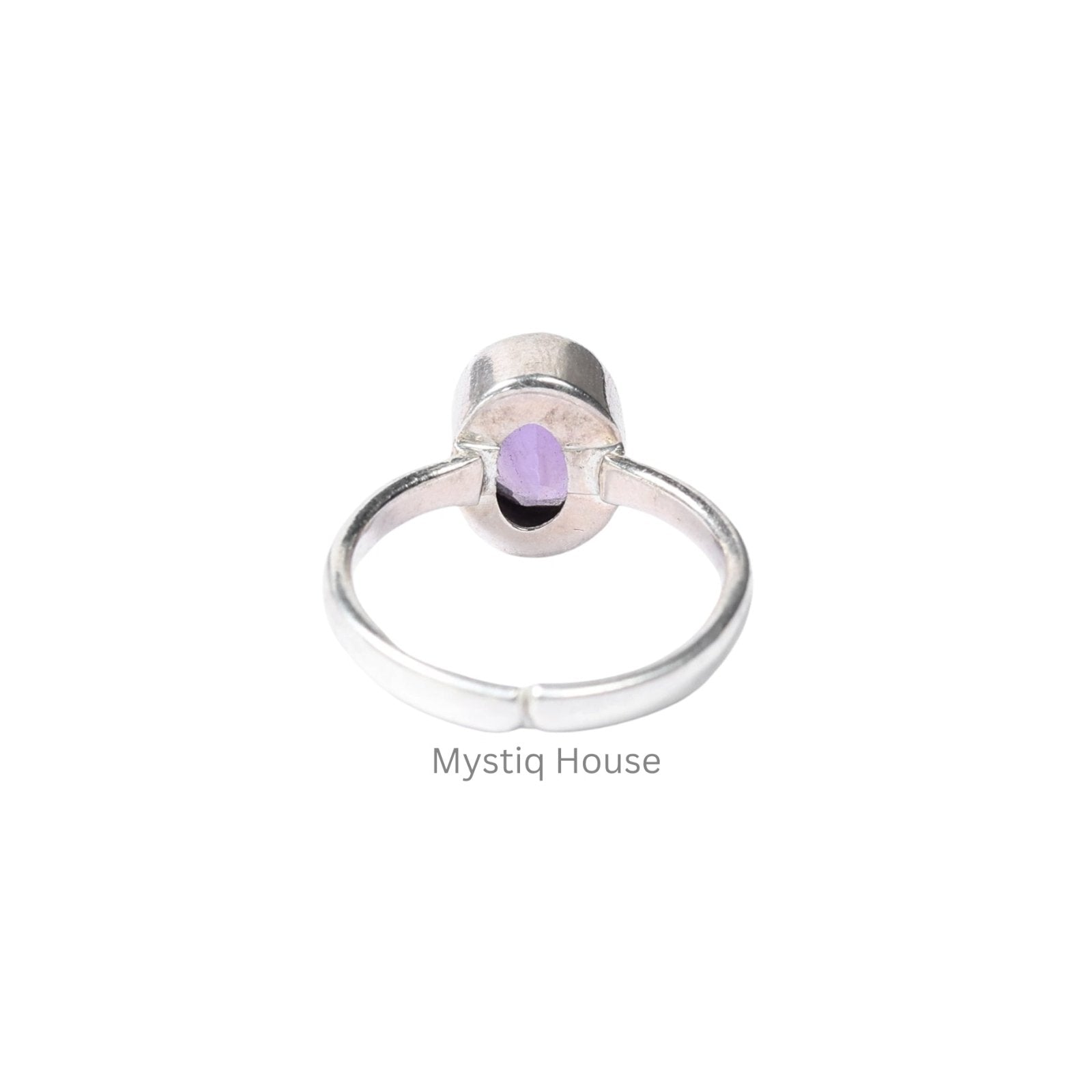Amethyst Pure Silver Ring - MystiqHouse