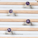 Amethyst Pure Silver Ring - MystiqHouse