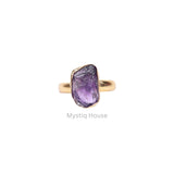 Amethyst Raw Adjustable Ring - MystiqHouse