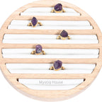 Amethyst Raw Adjustable Ring - MystiqHouse