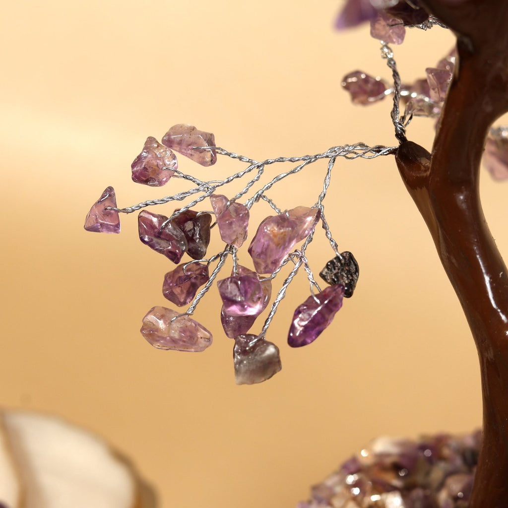 Amethyst Silver Wire 300B M - Seal Tree - MystiqHouse