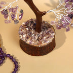 Amethyst Silver Wire 300B M - Seal Tree - MystiqHouse