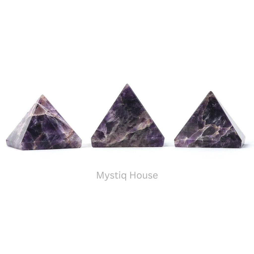 Amethyst Stone Pyramid - MystiqHouse