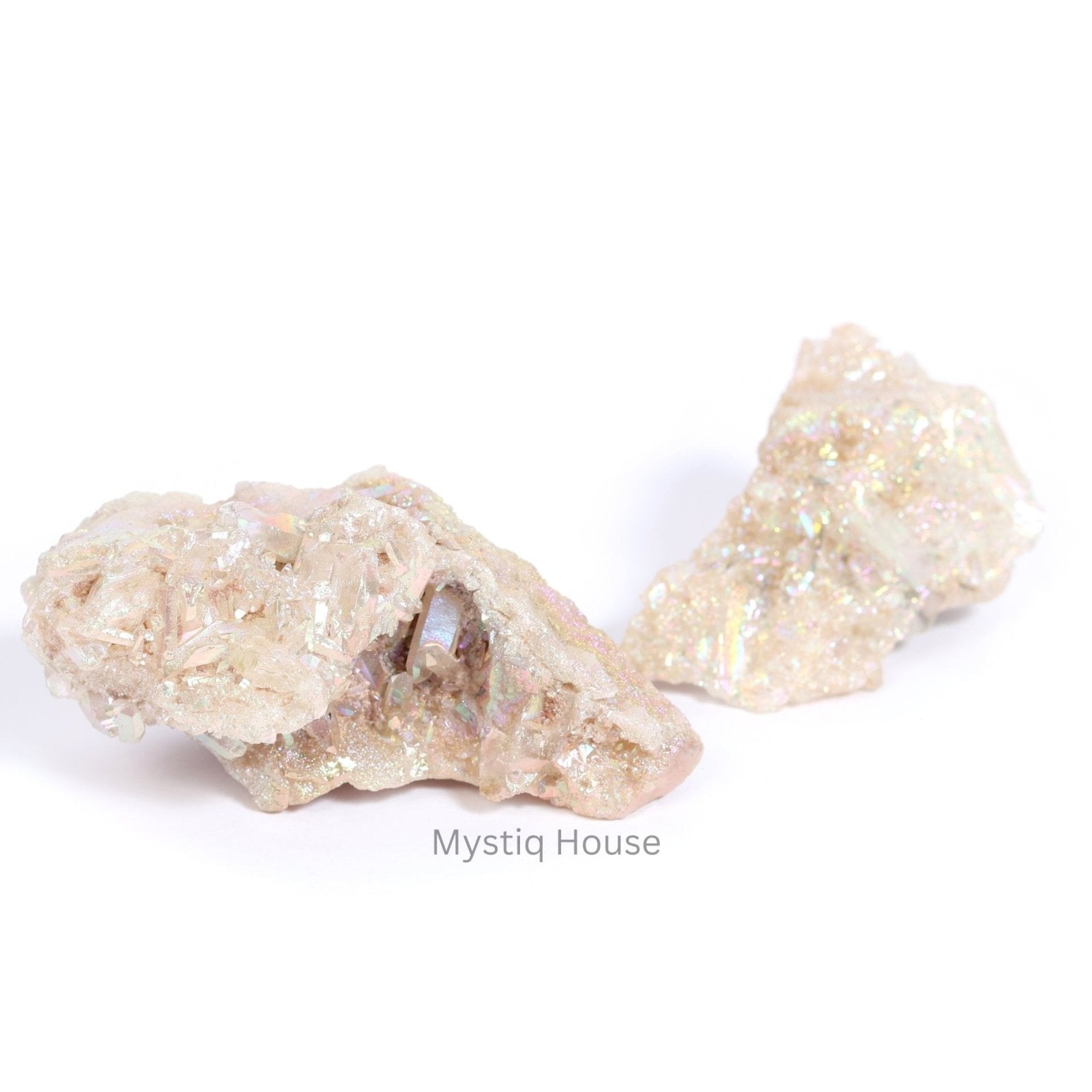 Angel Aura Quartz Cluster - MystiqHouse