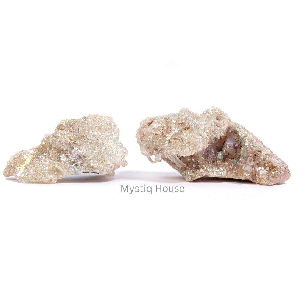 Angel Aura Quartz Cluster - MystiqHouse
