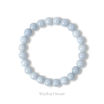 Angelite 8mm Bracelet - MystiqHouse