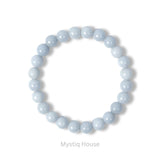 Angelite 8mm Bracelet - MystiqHouse