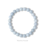 Angelite 8mm Bracelet - MystiqHouse
