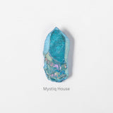 Aqua Aura Quartz Points - MystiqHouse