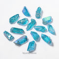 Aqua Aura Quartz Points - MystiqHouse