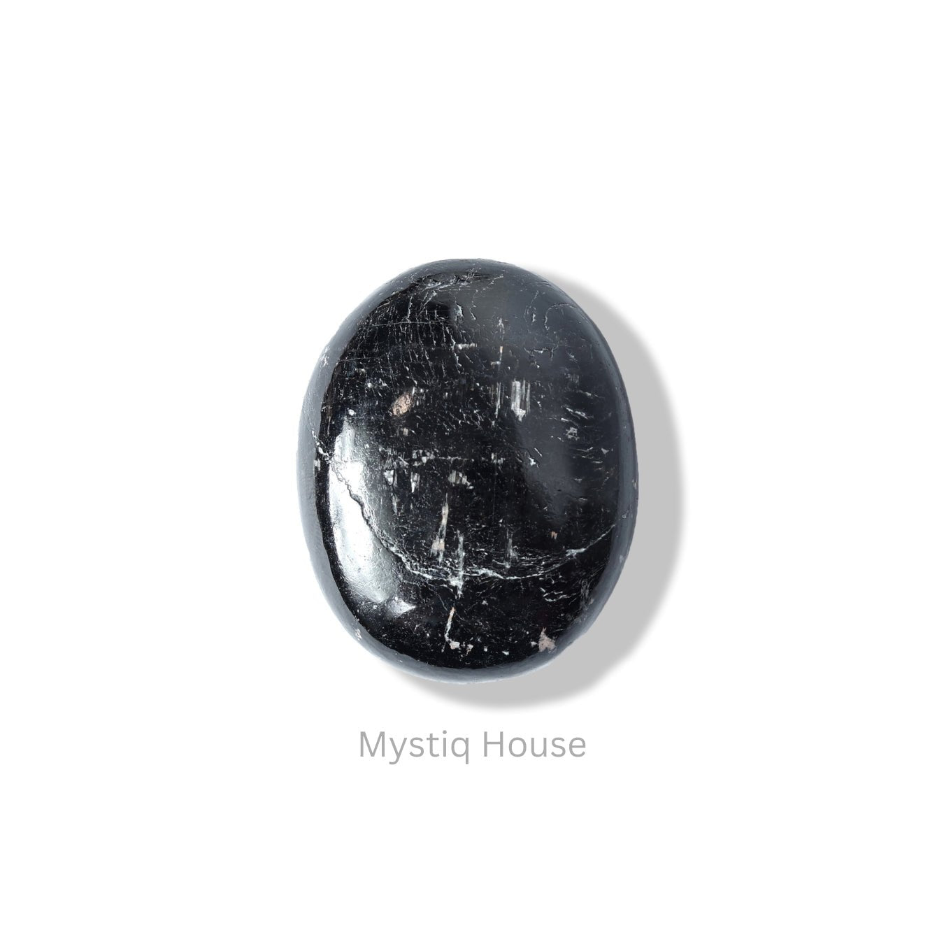 Black Tourmaline Palm Stone - MystiqHouse