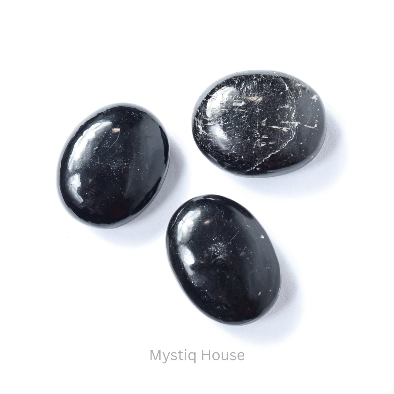 Black Tourmaline Palm Stone - MystiqHouse