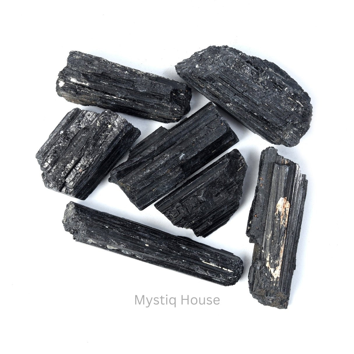 Black Tourmaline Raw - MystiqHouse