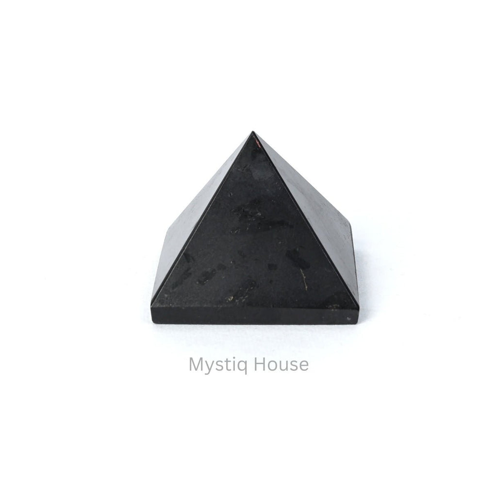 Black Tourmaline Stone Pyramid - MystiqHouse