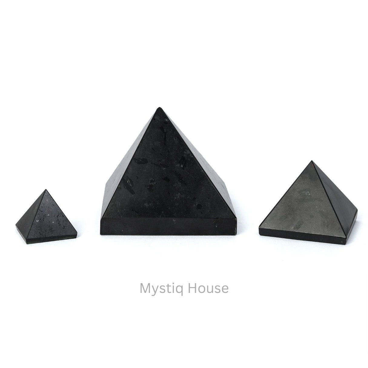 Black Tourmaline Stone Pyramid - MystiqHouse