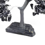 Black Tourmaline Tree 300B Silver Wire - MystiqHouse