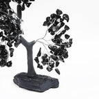 Black Tourmaline Tree 300B Silver Wire - MystiqHouse