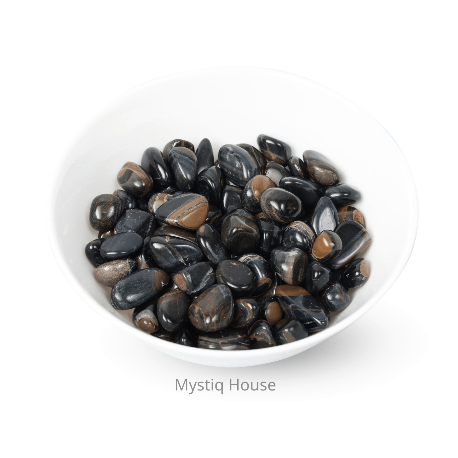 Blue Tiger Eye Tumble - MystiqHouse