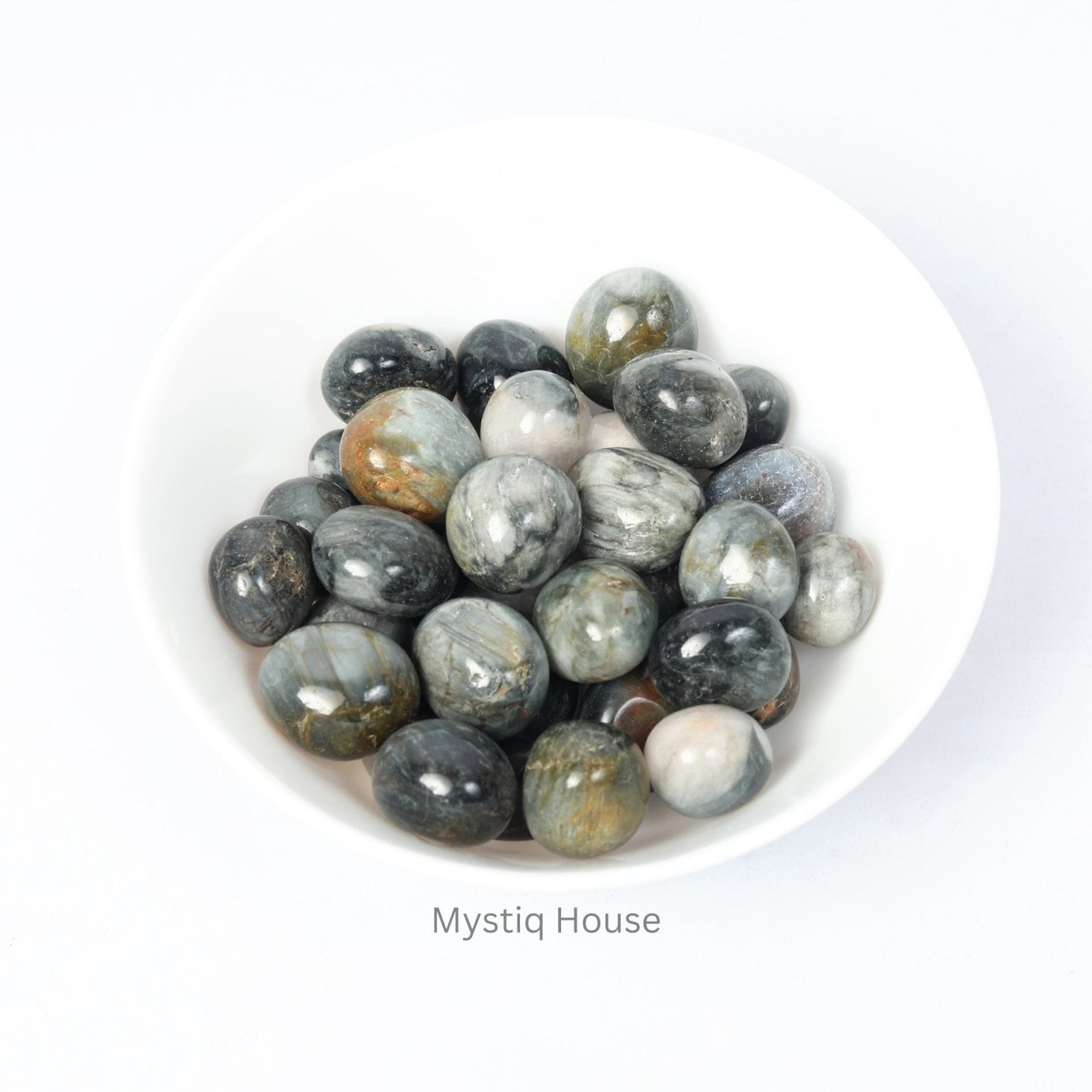 Cats Eye Tumble Stone - MystiqHouse