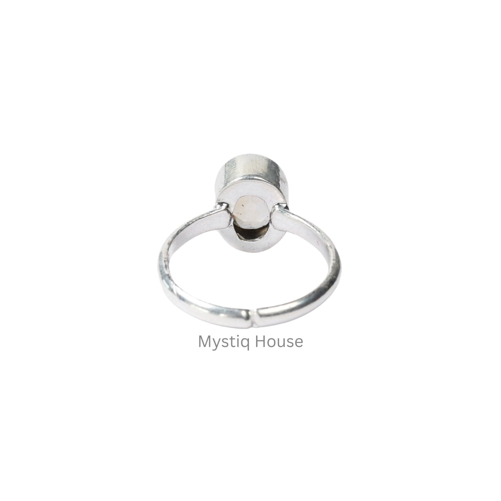 Citrine Pure Silver Ring - MystiqHouse