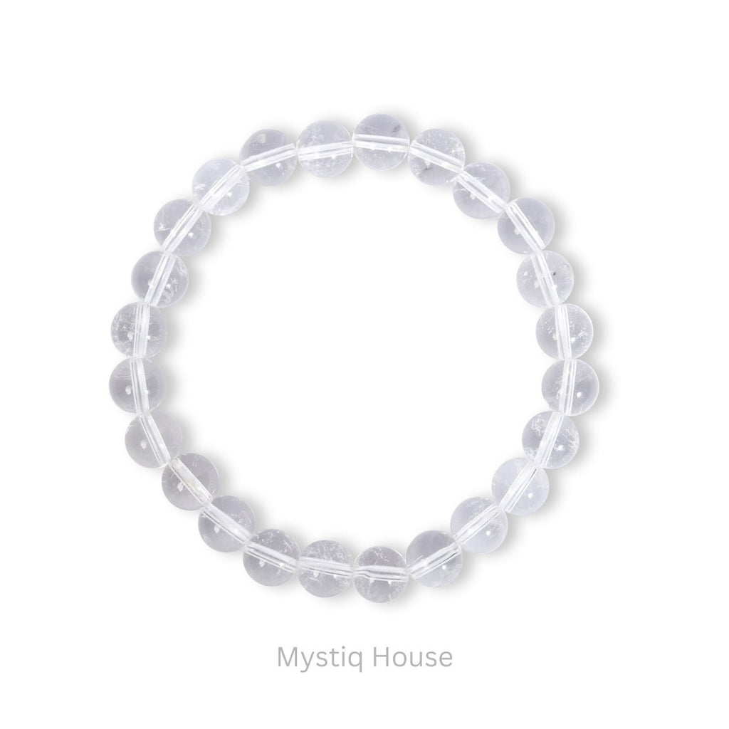 Clear Quartz 8mm Bracelet - MystiqHouse