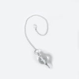 Clear Quartz Ball Pendulum - Dowser - MystiqHouse