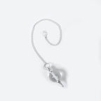 Clear Quartz Ball Pendulum - Dowser - MystiqHouse