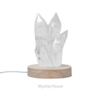 Clear Quartz Cluster Point 530 gms - MystiqHouse