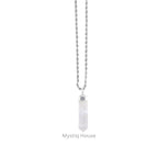 Clear Quartz Crystal Pencil Pendant - MystiqHouse