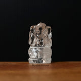 Clear Quartz Mini Ganesha - MystiqHouse