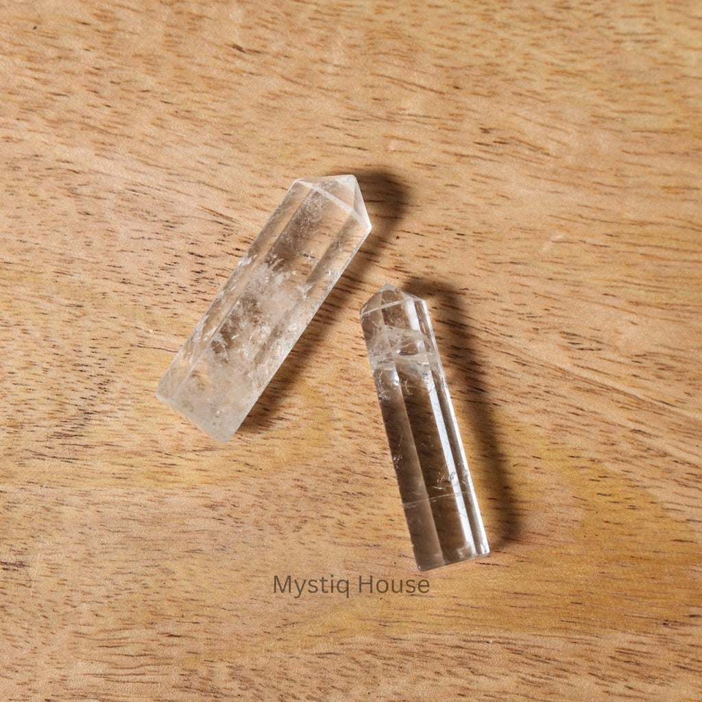 Clear Quartz Mini Pencil Point/ Towers - MystiqHouse